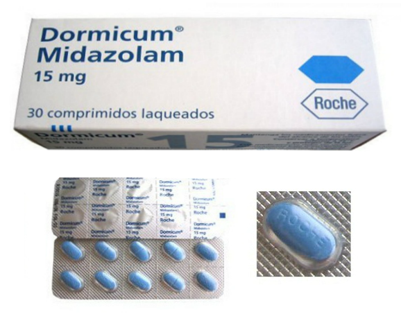 Foto Tabletten zur oralen Sedierung: Dormicum